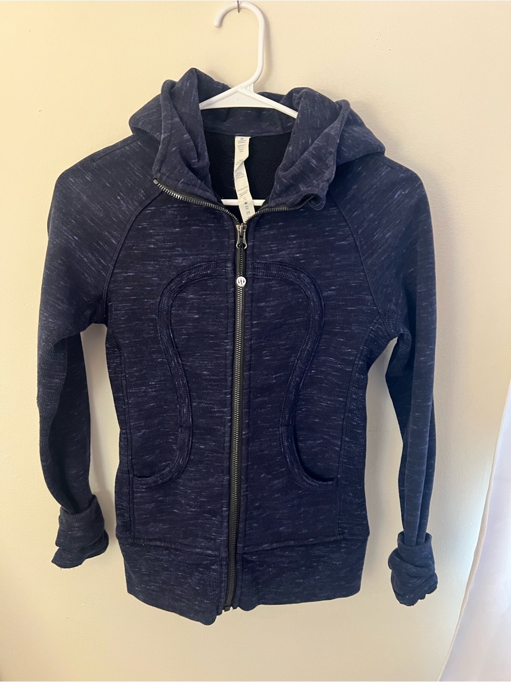 lululemon athletica Navy Girls' Zip-Up Hoodie Jacket